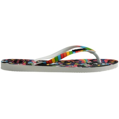 Chinelo Havaianas Slim Disney Stylish Minnie - Feminino - Foto 5