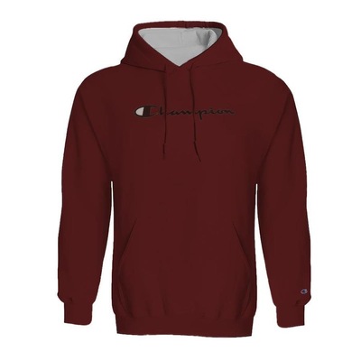 Blusão de Moletom com Capuz Champion Canguru Logo Script Ink - Masculino - Foto 1