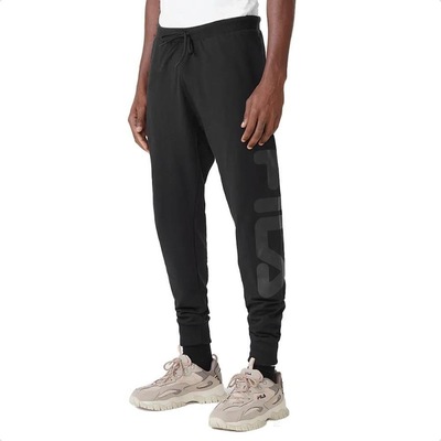 Calça de Moletom Fila Letter - Masculina - Foto 1