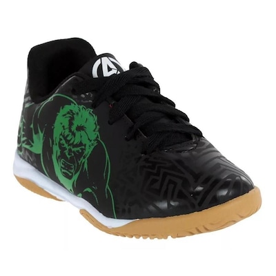 Chuteira Futsal Dray Marvel Hulk - Infantil - Foto 2
