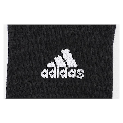 Kit Meias Cano Alto adidas Cush Crw - 3 Pares - Adulto - Foto 5