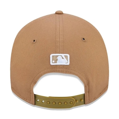 Boné New Era 9Forty New York Yankees Snapback - Caramelo - Foto 3