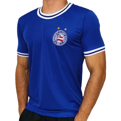 Camiseta do Bahia RetrôMania Jacquard Símbolo - Masculina - Foto 1