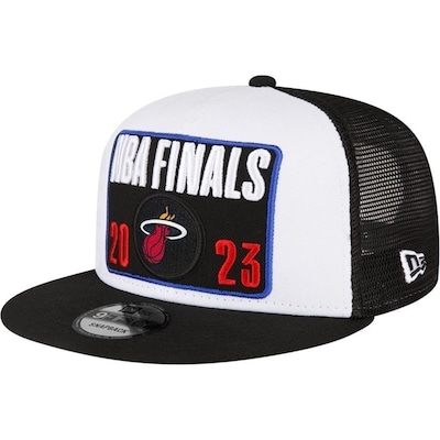 Boné Aba Reta New Era 9Fifty Nba Finals Edition Locker Room Miami Heat - Snapback - Adulto - Foto 1