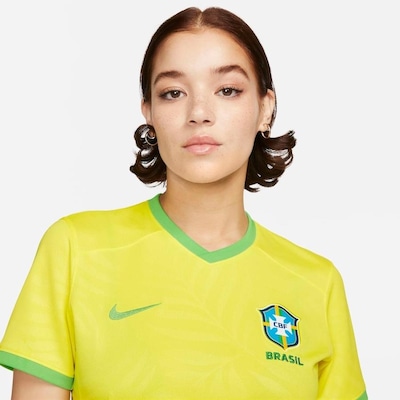 Camisa do Brasil I 2023/25 Torcedora Pro Nike - Feminina - Foto 3