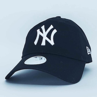 Boné New Era Feminino 9Twenty New York Yankees Aba Curva - Foto 1