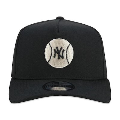 Boné New Era 39Thirty AF Core New York Yankees Aba Curva Fechado - Foto 2