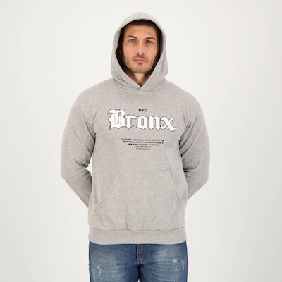 Blusão de Moletom com Capuz Cdka Bronx Classic - Masculino - Foto 5
