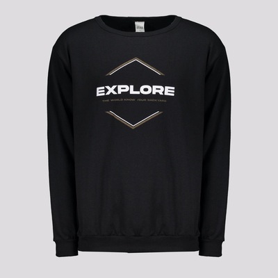 Blusão de Moletom CDKA Explore Plus Size - Masculino - Foto 1