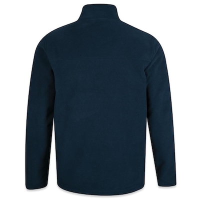 Blusão de Moletom New Era FLEECE 1/4 ZIPER - Masculino - Foto 2