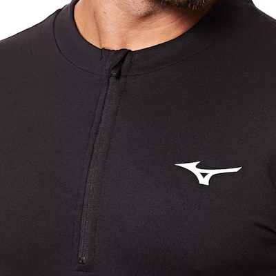 Camiseta Térmica Mizuno Black - Masculina - Foto 4