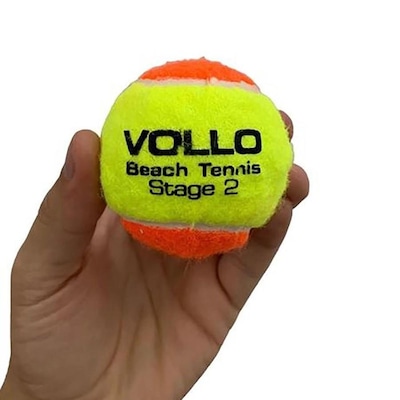 Bola de Beach Tennis Vollo - 3 unidades - Foto 2