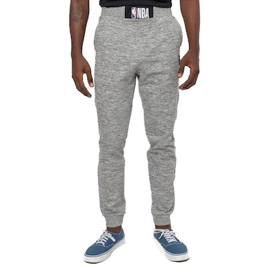 Calça Jogger De Moletom NBA Basic - Masculina - Foto 1
