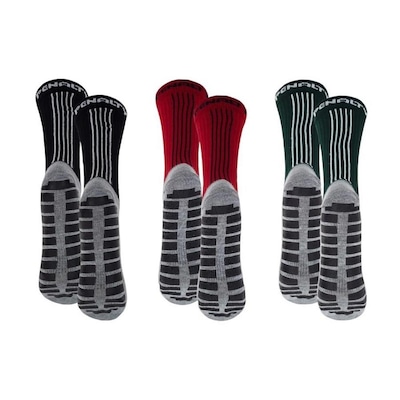 Kit Meiões Penalty Grip - 39 a 43 - 3 Pares - Masculina - Foto 2