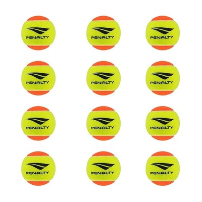 Kit Bolas Beach Tennis Penalty XXII Stage 2 - 12 Unidades - Foto 1