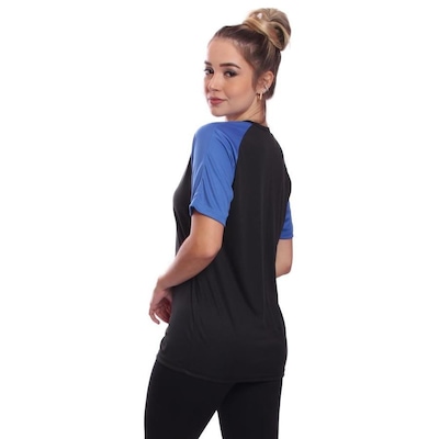 Camiseta de Treino Whats Wear Raglan Dry Fit Proteção Solar Uv - Feminina - Foto 3