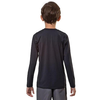 Camiseta Térmica Manga Longa Infantil Proteção UV50+ Summersun Elite - Unissex - Foto 3