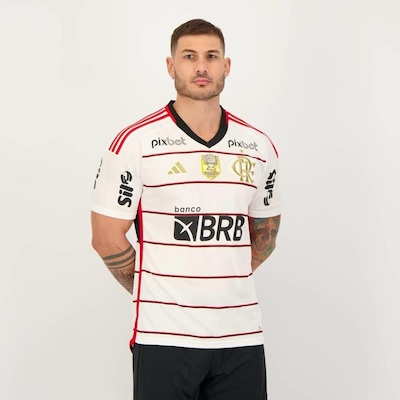 Camisa do Flamengo adidas II 2023 Campeão Copa do Brasil 2022 - Masculina - Foto 2