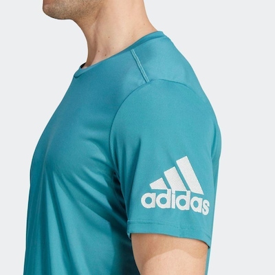 Camiseta adidas Run It - Masculina - Foto 6