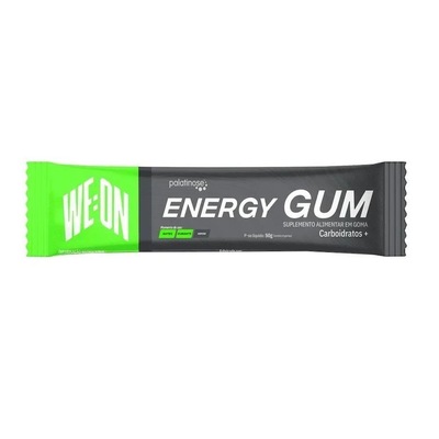 Energy Gum We:On - Framboesa - 12 Unidades De 50g - Foto 1