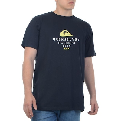 Camiseta Masculina Quiksilver First Fire - Foto 1