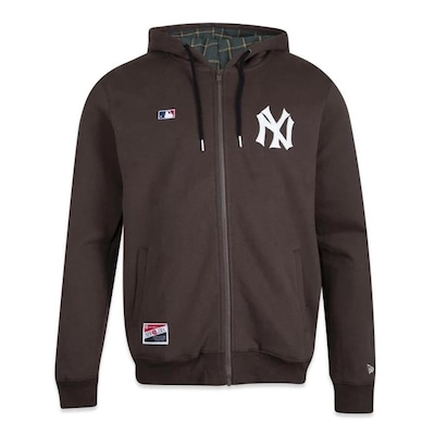 Jaqueta de Moletom com Capuz New Era New York Yankees Modern Classic - Masculina - Foto 1