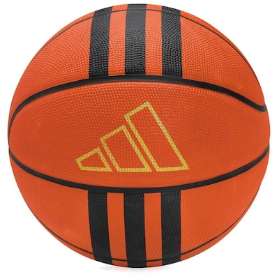 Bola de Basquete adidas 3 Stripe Rubber X3 Tam 6 - Foto 1