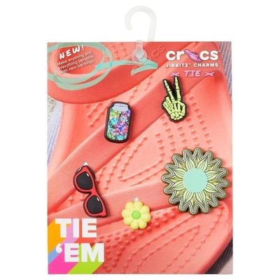 Kit Jibbitz Crocs para Tira da Sandália Viagem No Deserto - 5 Unidades - Foto 1