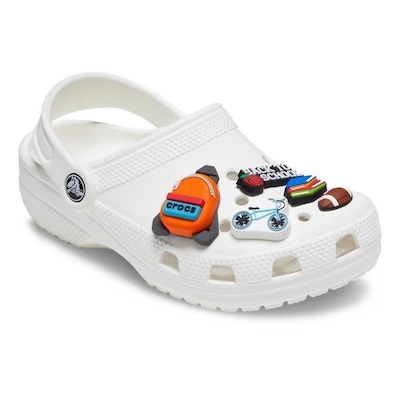 Kit Jibbitz Crocs Volta As Aulas - 5 Unidades - Foto 3