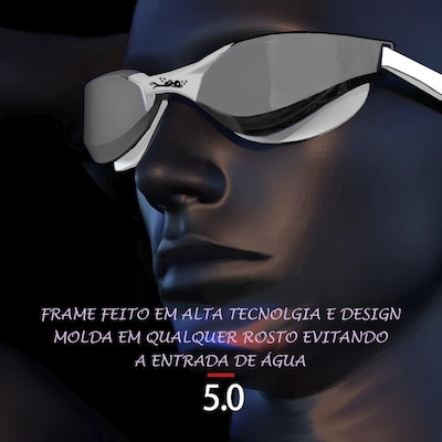 Óculos de Natação Gold Sports Snake Pro Performance 5.0 - Adulto - Foto 6