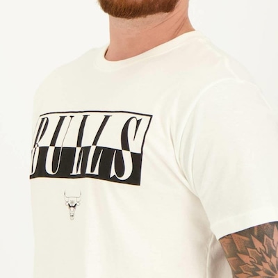 Camiseta NBA Chicago Bulls Oposite - Masculina - Foto 4