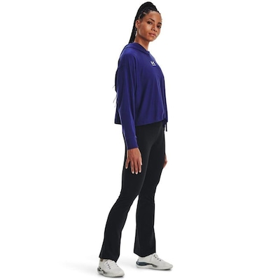 Blusa de Moletom Under Armour Rival Terry Oversized HD - Feminina - Foto 2