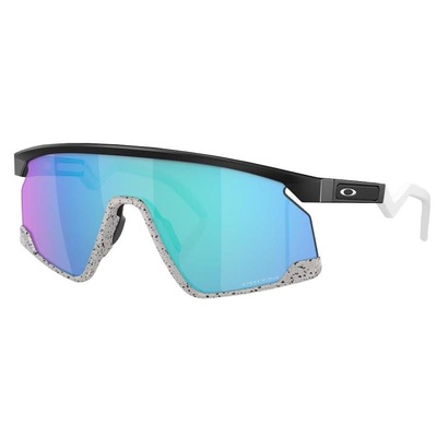 Óculos de Sol Unissex Oakley BXTR Matte Black Prizm Sapphire - Foto 1