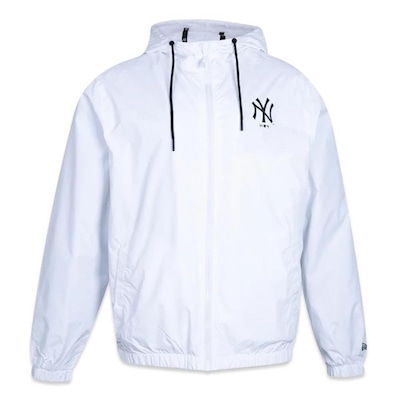 Jaqueta Corta Vento com Capuz New Era New York Yankees - Masculina - Foto 1