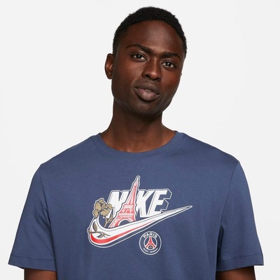 Camiseta Paris Saint-Germain Nike Futura - Masculina - Foto 3