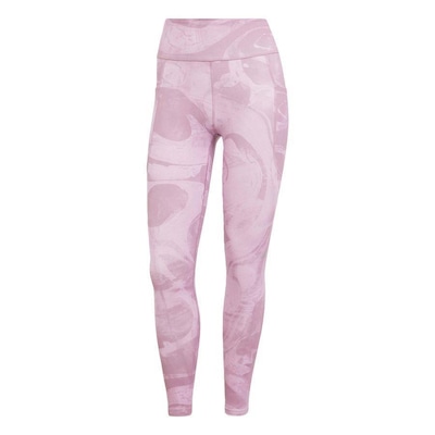 Calça Legging adidas 7/8 Estampada Daily Run - Feminina - Foto 1