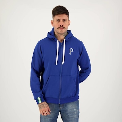 Jaqueta De Moletom do Palmeiras com Capuz Futfanatics Warrior - Masculina - Foto 3