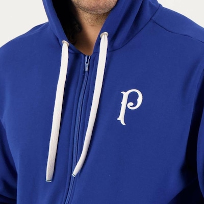Jaqueta De Moletom do Palmeiras com Capuz Futfanatics Warrior - Masculina - Foto 4
