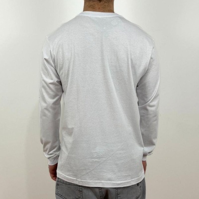 Camiseta Fallen Manga Longa Silk Frente Branco - Masculina - Foto 4