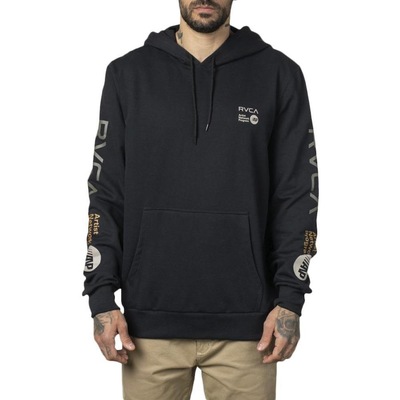 Blusão de Moletom com Capuz RVCA Canguru Anp - Masculino - Foto 1