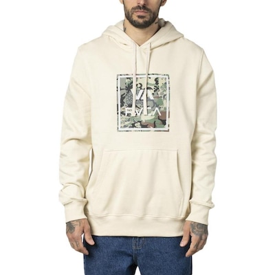 Blusão de Moletom com Capuz RVCA Canguru VA All The Way - Masculino - Foto 1