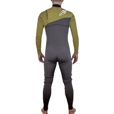 Long John Mormaii Manga Longa Chestzip 2MM - Masculino - Foto 5