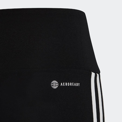 Calça Legging adidas Cintura Alta Essentials Aeroready 3-Stripes - Feminina - Foto 5
