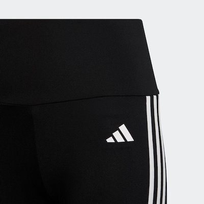 Calça Legging adidas Cintura Alta Essentials Aeroready 3-Stripes - Feminina - Foto 6