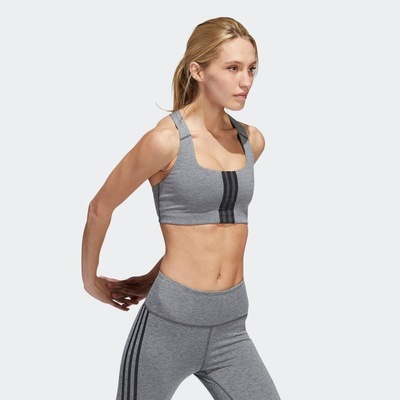 Top Fitness com Bojo adidas Médio Suporte Powerimpact - Feminino - Foto 5