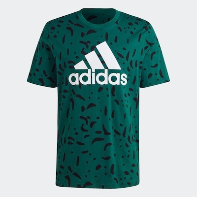 Camiseta adidas Estampada Malha Simples Essentials - Masculina - Foto 3