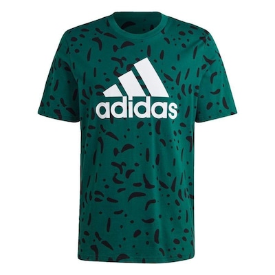 Camiseta adidas Estampada Malha Simples Essentials - Masculina - Foto 1