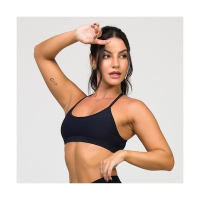 Top Fitness Avvi Costas Vazada Tower - Feminino - Foto 3