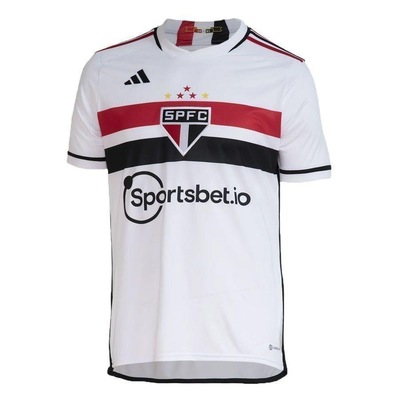Camisa do São Paulo I 23/24 Torcedor adidas - Masculina - Foto 1