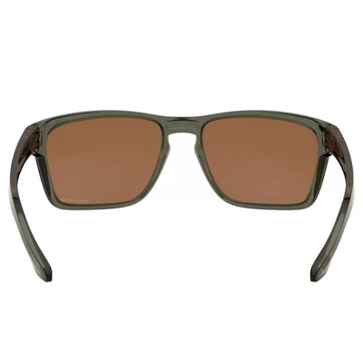 Óculos de Sol Unissex Oakley Sylas Olive Ink Prizm Tungsten - Foto 4